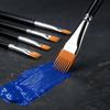 5 Pieces Comb Fiber Texture Brush Sturdy for Craft Hobbyists