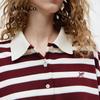 MO&Co. Striped Polo Shirt