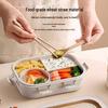 Ymer Wheat Straw Microwaveable Bento Box