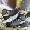 Scarpe da Escursionismo alla Moda da Uomo Scarpe da Arrampicata Montagna Deserto Sneakers Classiche alla Moda Scarpe da Esterno Antiscivolo High Top Scarponi da Trekking per Uomo
