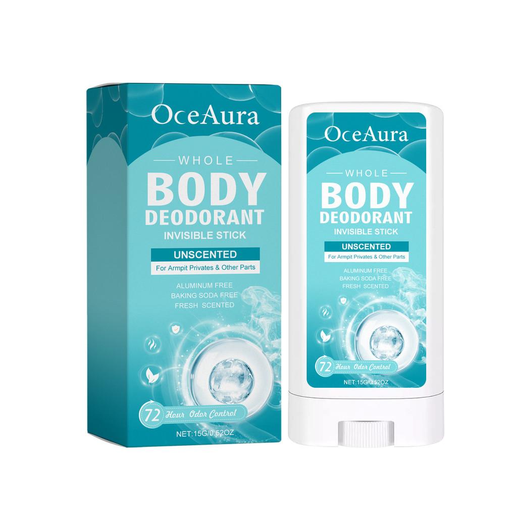 Oceaura Natural Fragrance Body Deodorant Stick For Fresh And Invigorating Daily Use