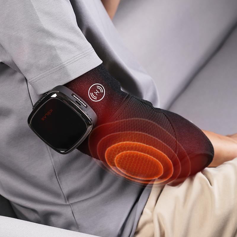 Multifunctional Graphene Heating 3in1  Knee Pads Elbow Shoulder Massage Belt Pain Relief Wrap Knee Massager чёрный
