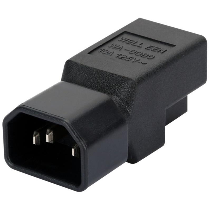 Upgrades IEC320 C14 Male to NEMA 5 15R Female Power Cord Adapters Tool Easy Installation for Data Center Equipment