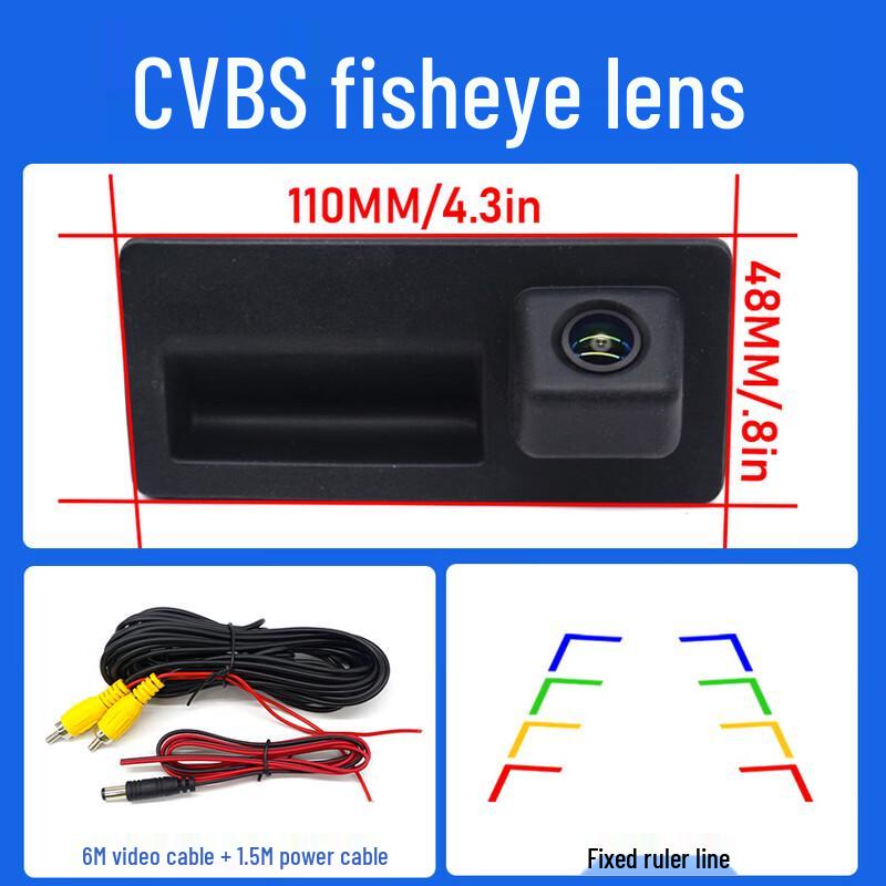 OLOEY HD Night Vision Car Rear View Camera