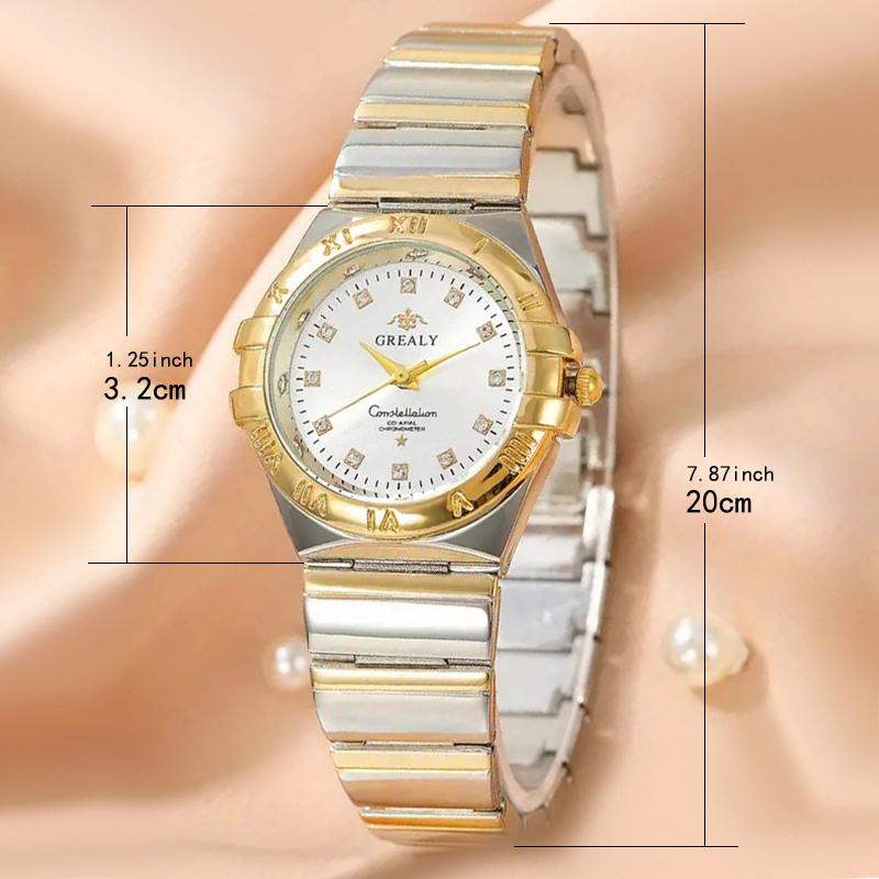 New Luxury Women Watches Fashion Quartz Watch Men Best Selling Watch Ladies Steel Band Dial Wristwatches Clock Relogio Feminino