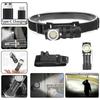 Smart Magnetic Headlamp with TYPE-C Charging, Powerful Waterproof Light for Multifunctional Outdoor Use
