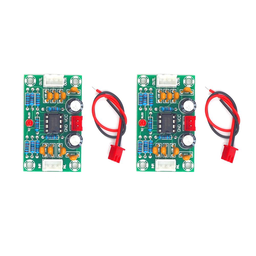 NE5532 Operational Pre-Amplifier Module Digital Audio Front Amplifier Board Preamplifier 5 Times Rate Wide Voltage