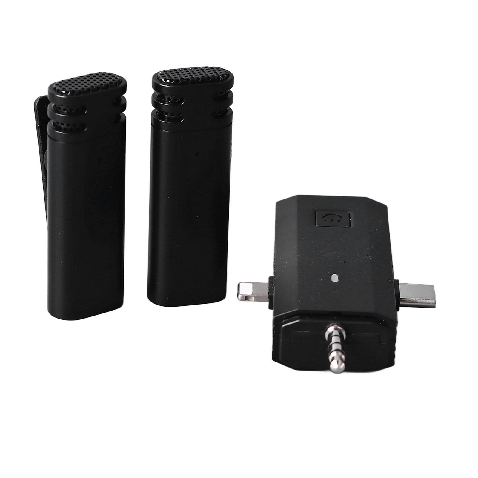 

Беспроводная петличная микрофонная система 3 в 1 универсальный приемник шумоподавление беспроводной петличный