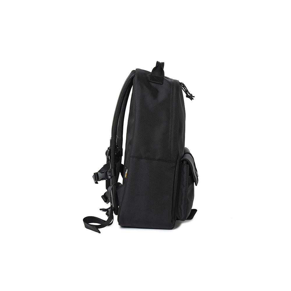 The Earth Cordura Ballistic 2 Pocket Daypack - Black
