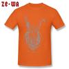 Tshirt Donnie Darko T Shirt Men Black Tshirt Suspicion Science Fiction Tops Tees Tony Vintage Cotton Streetwear Thriller Movie