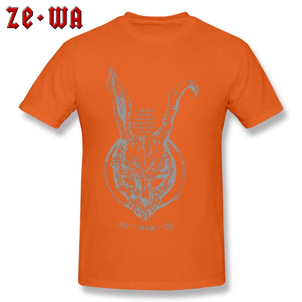 Tshirt Donnie Darko T Shirt Men Black Tshirt Suspicion Science Fiction Tops Tees Tony Vintage Cotton Streetwear Thriller Movie