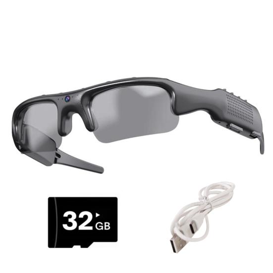 1080P Cycling Sports Camera Glasses 140 Degrees Wide Angle WiFi Video Camera Sunglasses Outdoor Travel Biking Recording Camera Eyeglasses