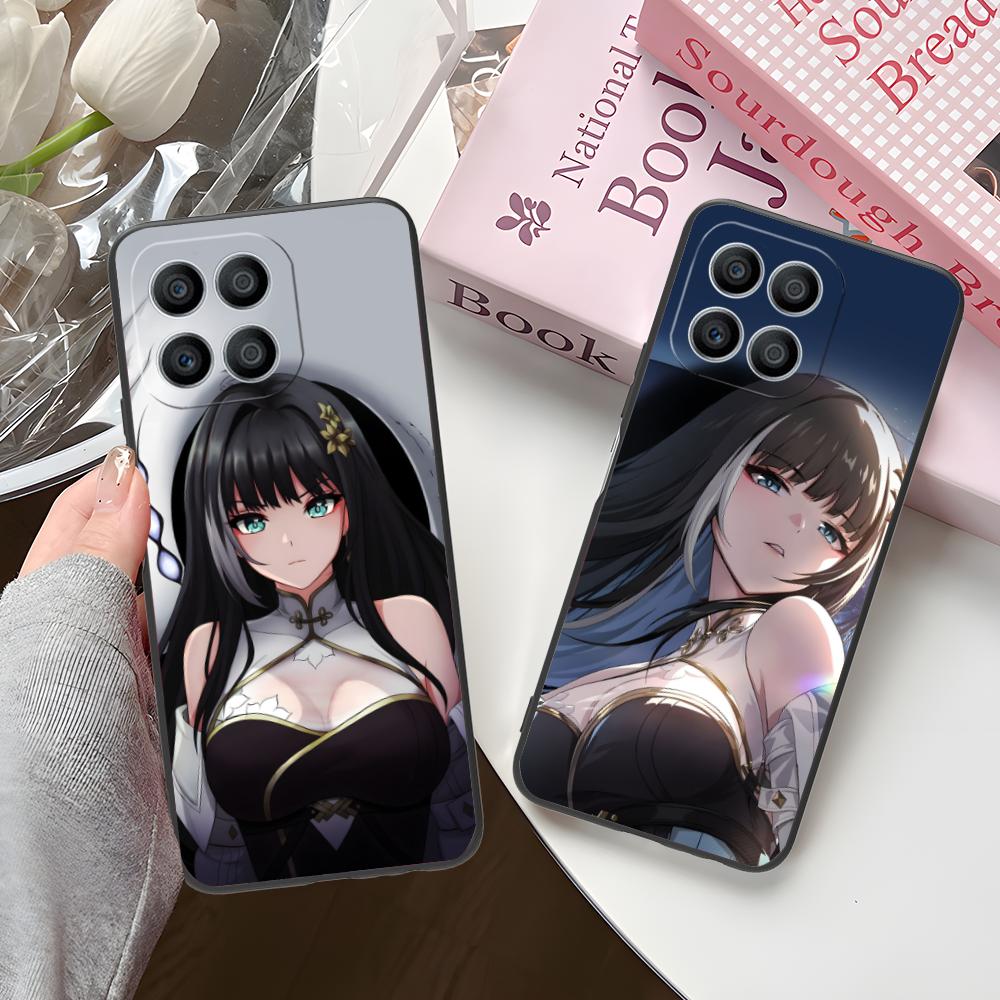 Wuthering Waves Baizhi Phone Case for Honor 90 80 70 60 50 30 20 10 9 8 7 Pro S SE Lite 5G Soft TPU Shockproof Cover