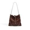 Niche 2025 Double-Pocket Fashion Tote: Classic Versatile Women's Crossbody Bag