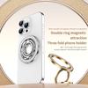 Double-Sided Magnetic Phone Ring Holder for MagSafe Kickstand Magnet Grip for IPhone 16 15 14 13 12 Pro Android Phone Stand
