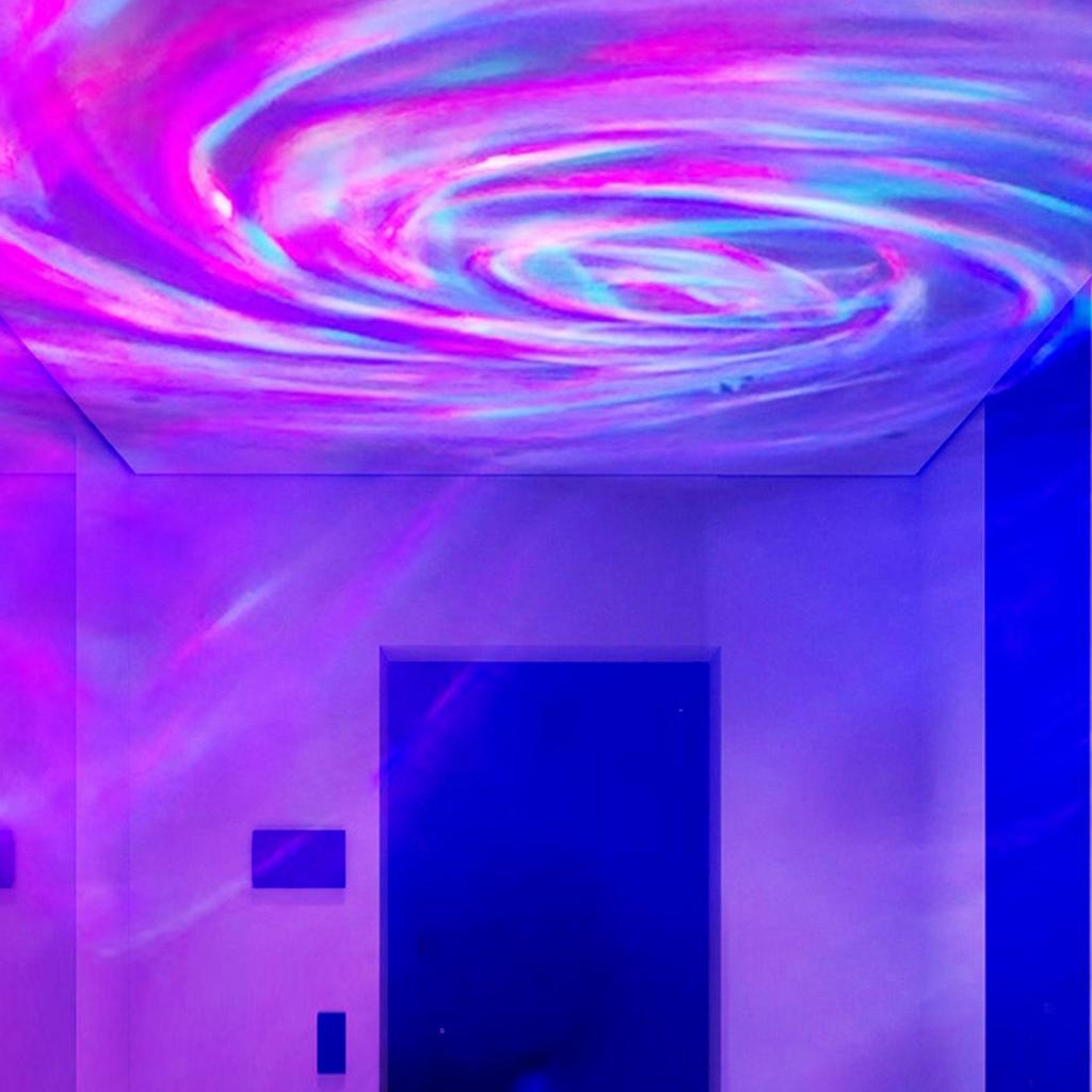 Projector Light Quiet Rechargeable Projection Night Light with Bluetooth Speaker Remote Control for Bedroom Sleeping