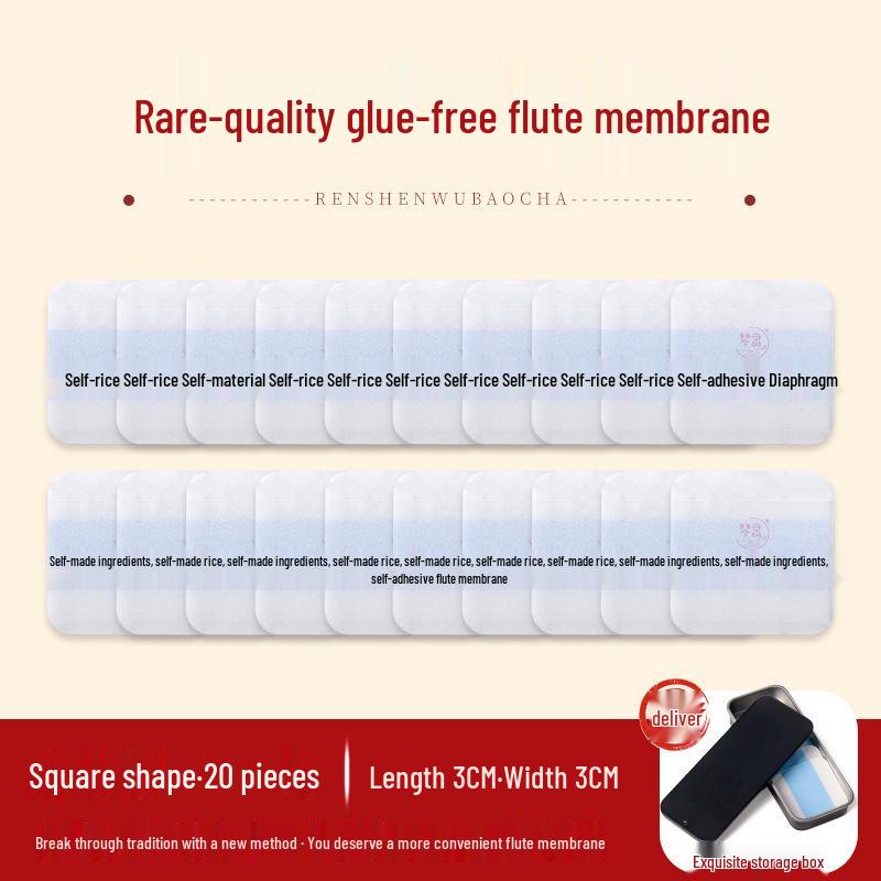 Dizi Flute Protector: Transparent Self-Adhesive Film for Beginners