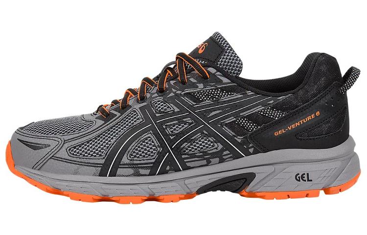 Men's Sneakers ASICS Gel Venture 6 4E Wide 'Grey Black'