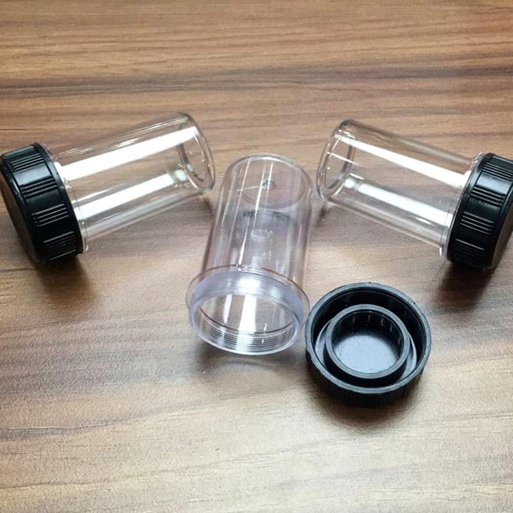 Microscope Accessories RMS Thread Objective Protective Case Storage Box Biological Microscope Objective Lens Container