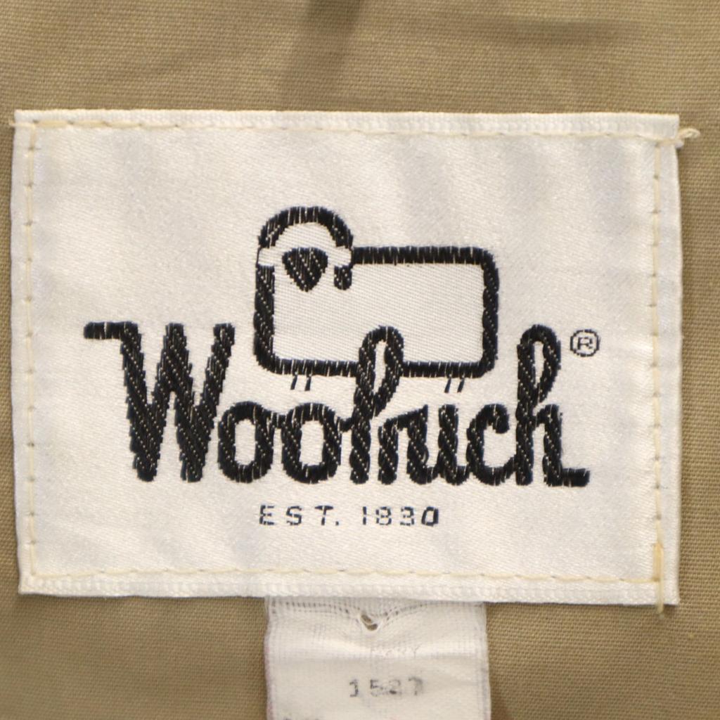 Woolrich 70s Made In USA Vintage White Tag Mountain Parka L Navy Men's Used