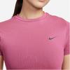 Nike Running Division Dri-FIT ADV Solid Color Round Neck Quick-Dry Running Short Sleeve T-Shirt Women Tops Magic-Pink FN2582-605