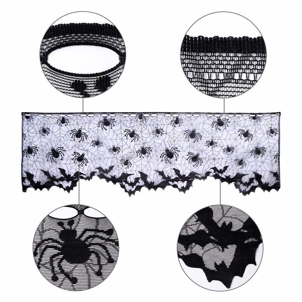 Paralume In Pizzo 2 Pezzi Pipistrello Halloween Pizzo Gotico Lampada Paralume Per Decorazione Lampada Decorazioni Per Interni Paralumi Liveatthemet Com