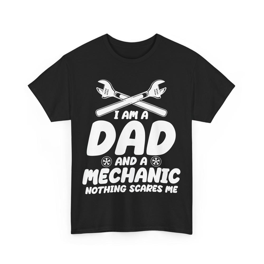 

Папа Механик Футболка, Я Папа И Механик Ремонтник Механики Мужчины Папа Футболка XL