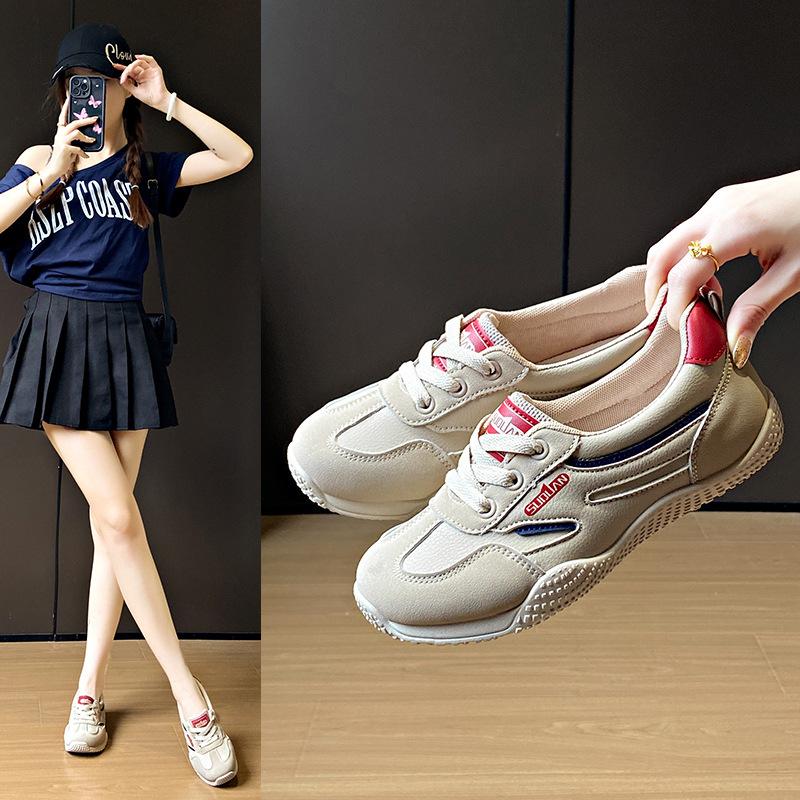 

Fashionable and breathable women s sports shoes for running fitness leisure comfort durability lightweight soft sole versatile 38 білий