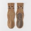 Breathable Pilates Socks for Women Cotton Mid Tube Socks Floor Socks  for Fitness Exercise