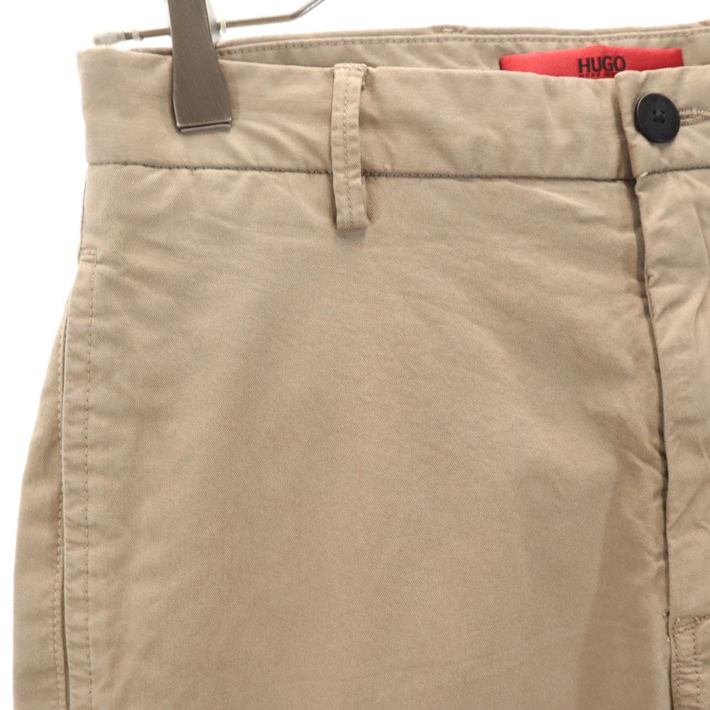unused HUGO BOSS Long pants w29 beige DAVID Stretch Men's Used