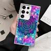 Mandala Sunflower Dreamy Style Shockproof Phone Case for Samsung Galaxy S26 Edge S25 Ultra S24 FE S23 Plus S21 Cover Anti Fall F