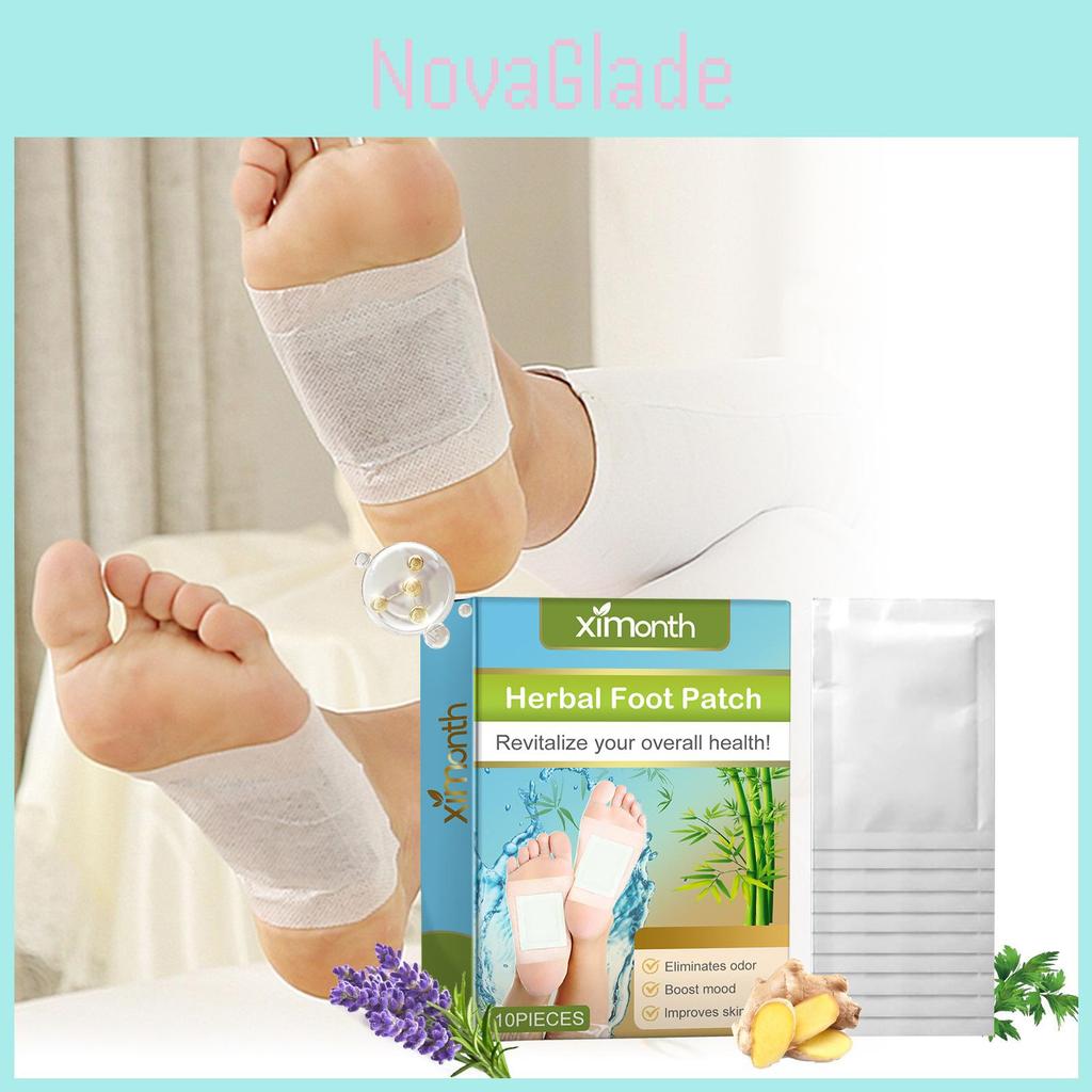 Ximonth Cleansing Foot Patches With Herbal Ingredients For Relaxation And Odor Relief