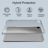 Tablet Case For iPad Air 13 (2025)/(2024)/Pro 12.9 (2022)/(2021)/(2020)/(2018),Corner Protection Clear Acrylic+TPU Cover
