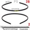 Unisex Invisible Sports Iron Headband - Korean Style Wave Hair Clip.