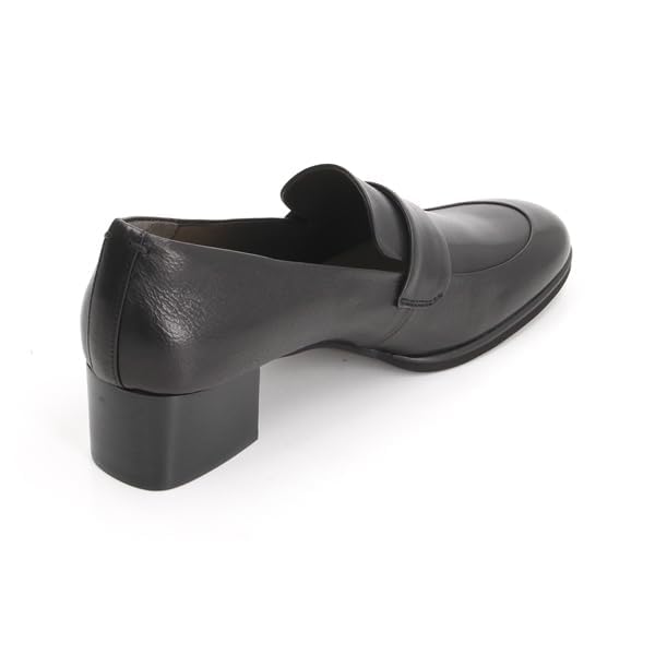 Howell Loafers Heel Up Loafers 2841 Black Cm E [Margaret Idea] Women's 23.0