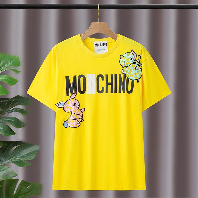 T-shirt da donna 2025 Dumbo Ricamata a Manica Corta e Vestibilità Larga