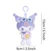 Sanrio Hello Kitty Kuromi Melody Stuffed Toys Pendant Cute Plush Toys Kawaii Keyring Anime Keychain Birthday Gift Party Treats