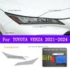 For TOYOTA VENZA (-2024) Car Exterior Headlight Anti-scratch Front Lamp Tint TPU Protective Film Cover Repair Accessories