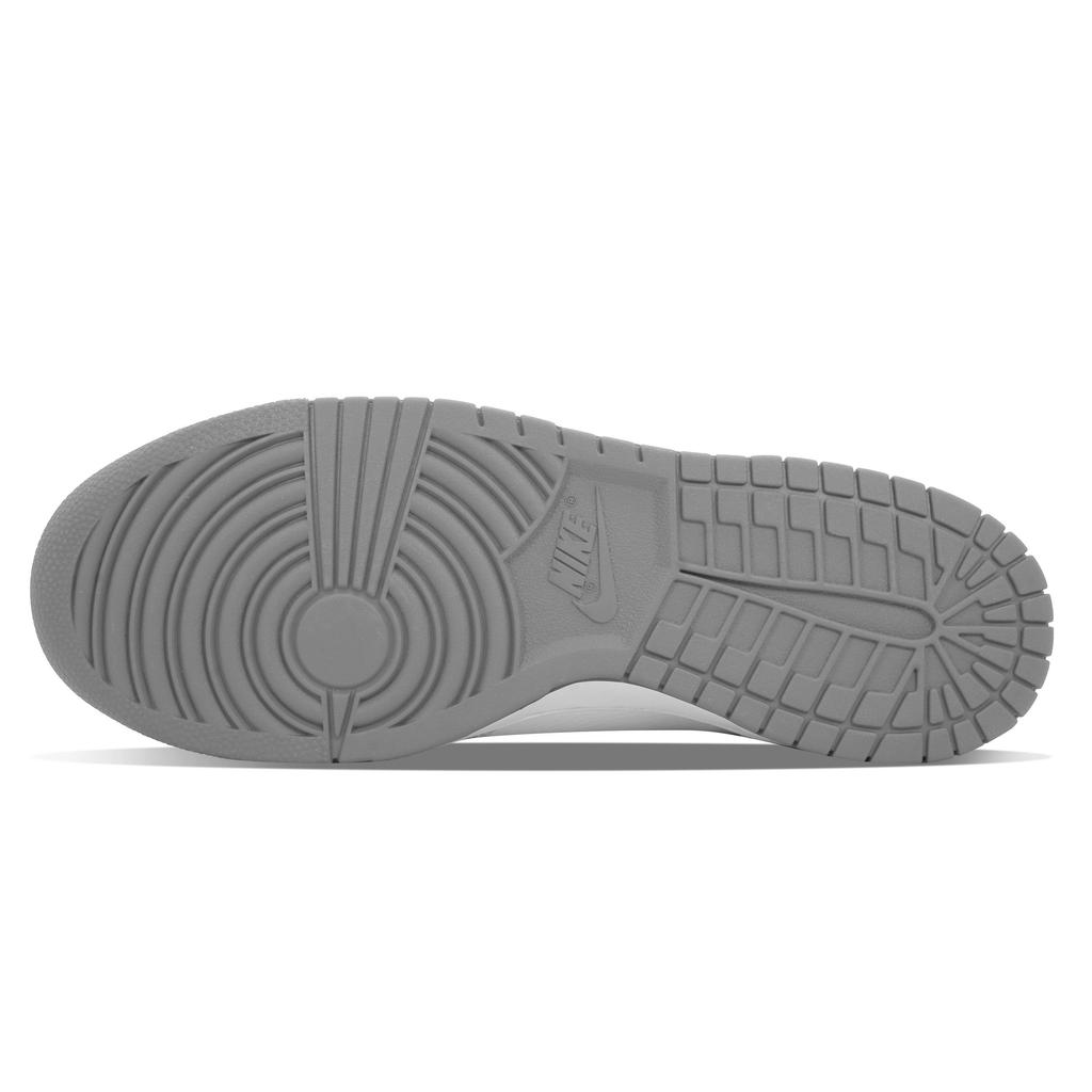 Nike Big DEER Nautical Era Leather Abrasion Resistant Slip Resistant Low top Skateboard Shoes Men's White Gray 355152-106(Team84-)