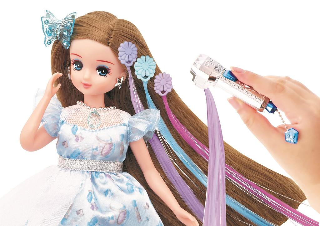 Takara Tomy Licca-chan Doll Extension Tsubasa-chan (Favorite Blue) Dress-up Pretend Play Toy for ages 3 and up