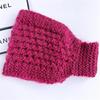 Woman Thicken Knit Hairband Wide Headband Earmuffs Hat for Girls Shopping