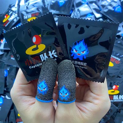 1 Pair Gaming Luminous Finger Sleeve Breathable Fingertips For PUBG Mobile Games Touch Screen Finger Cots Cover Sensitive Mobile Touch