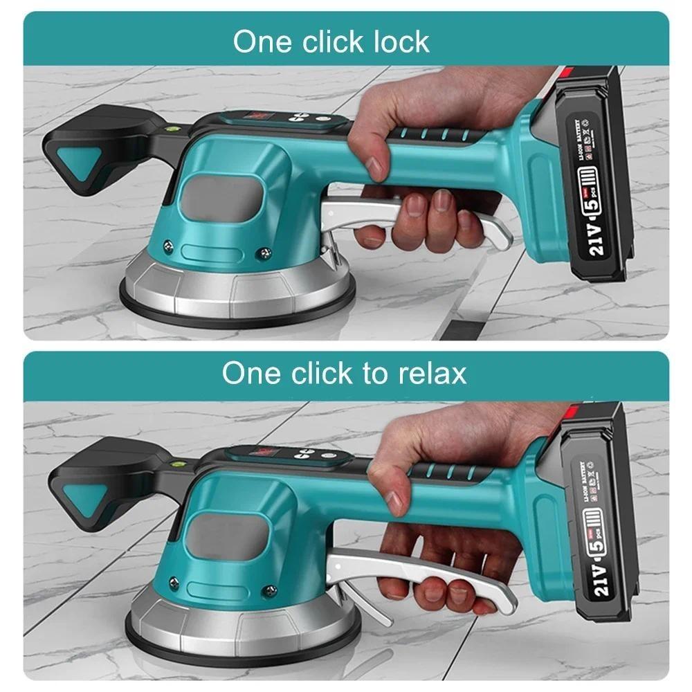10 Speed Electric Wall Floor Tiles Laying Vibrating Tool Cordless Vibrating Tile Tiling Machine