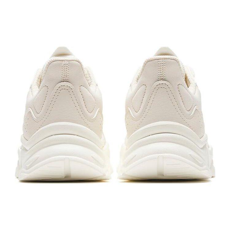 Anta Millennial Generation Comfortable Slip Resistant Abrasion Resistant Low top Casual Shoes Women's Ecru 922348826-6