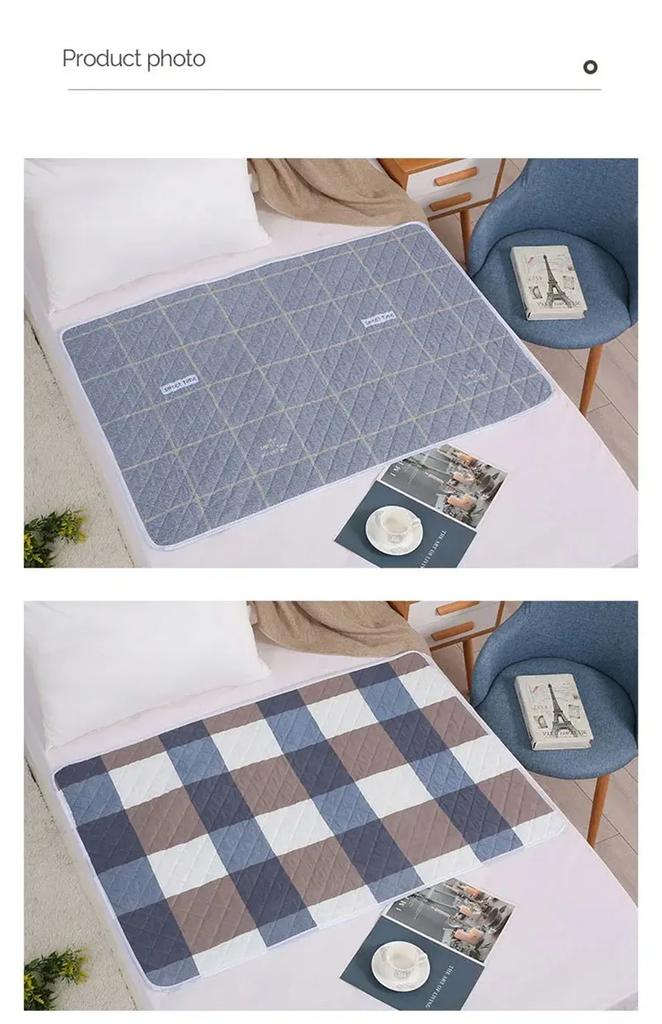 Waterproof Bed Pee Pad Washable Absorbent Mattress Protector For Kids Elderly Underpad Leakproof Bed Sheet Sofa Bed Wetting Mat