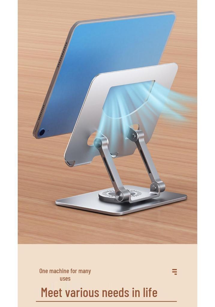 Adjustable Rotating Tablet Stand for iPad - Ideal for Live Broadcasts