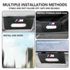 SHEJ3 Car Tissue Box Sun Visor Type Block Hanging Napkin Holder Paper Rack For BMW 1 3 5 7 Series M F01 F20 F10 F13 E52 E53 E60 E93