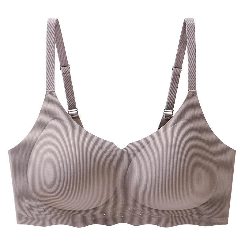 Small breasts gather thin water drop cups, non-sensory underwear, no steel ring bra on the upper support, no traces, comfortable bra cover