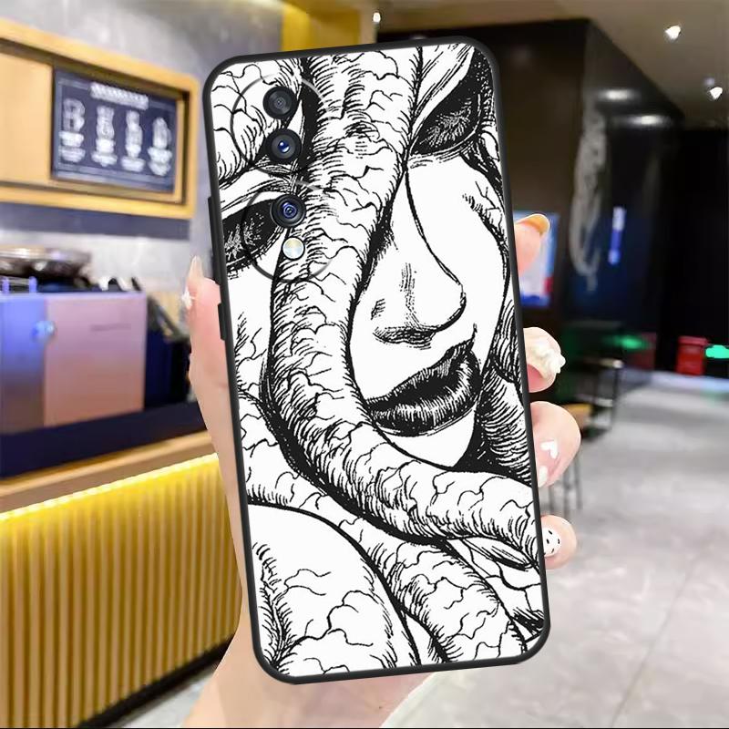 Horror Manga Style For Honor Magic 7 Lite 5 6 8 Pro Case For Honor Win RT X9c X9a X9b X8b X8c 200 400 50 70 90