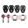 Road Bike Titanium Alloy Self Locking Pedal Ultralight 3 Bearing Self Locking Clamp Pedal